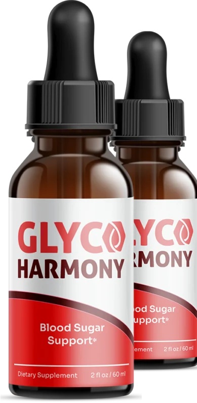 Glyco Harmony blood sugar support drops two-bottle pack